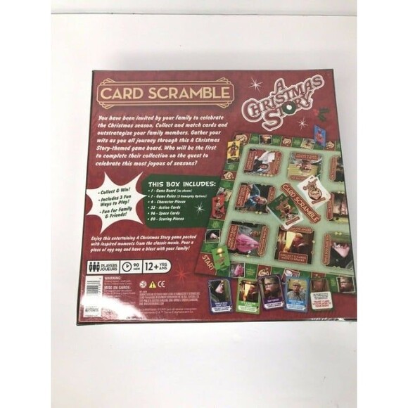 A Christmas Story CARD SCRAMBLE Board Game- NEW - Picture 3 of 4